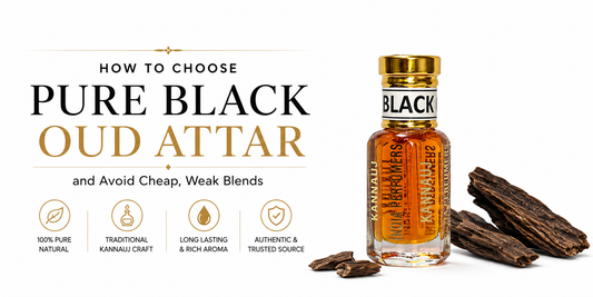 How to Choose Pure Black Oud Attar and Avoid Cheap, Weak Blends?