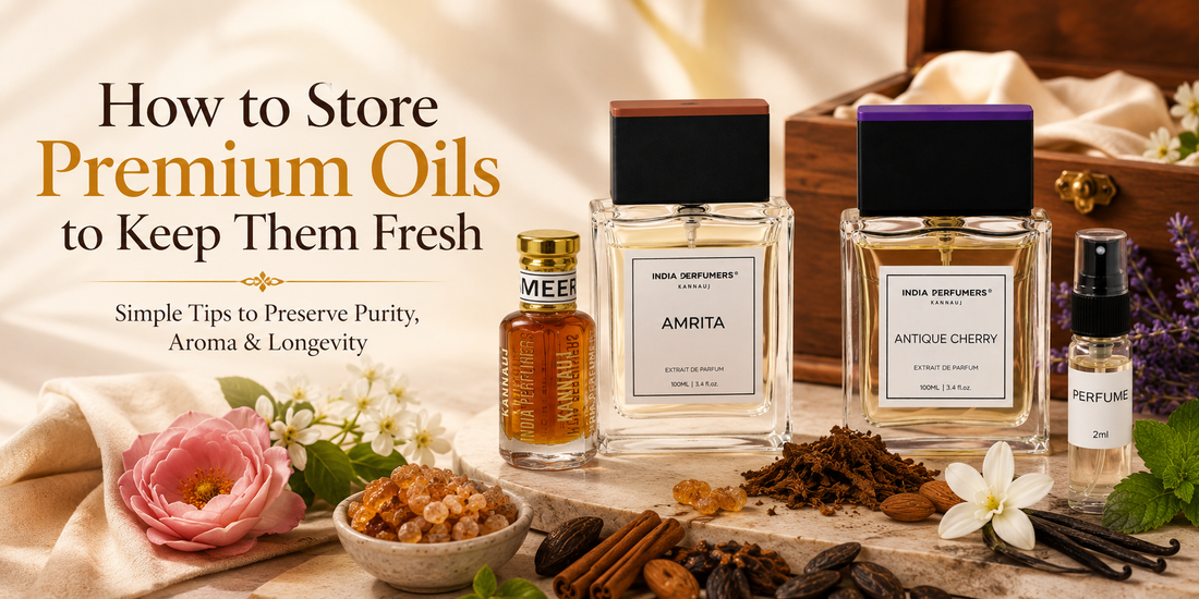 How to Store Premium Oils to Keep Them Fresh