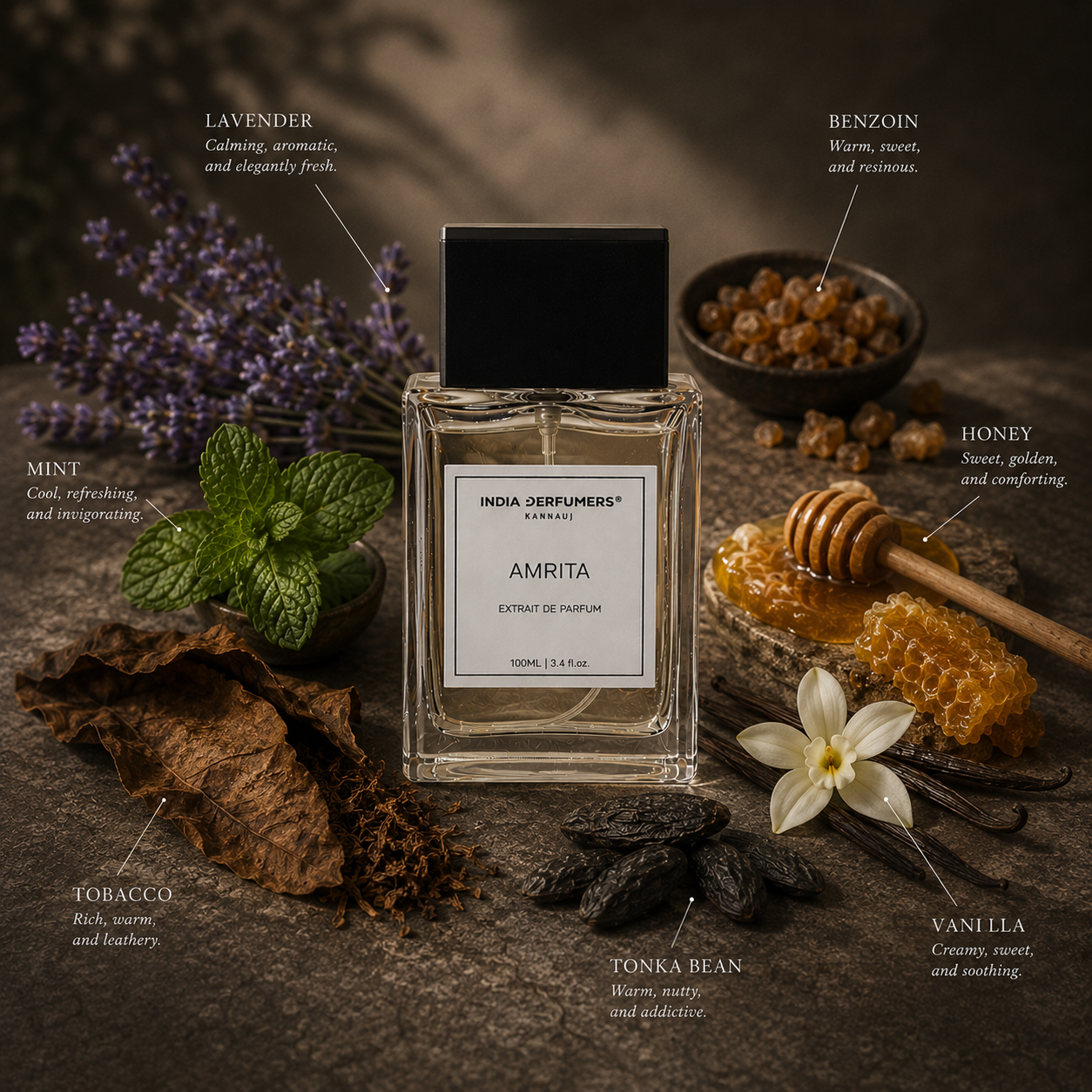 AMRITA - EXTRAIT DE PARFUM